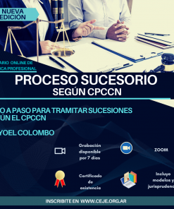 El proceso de sucesiones conforme al CPCCN